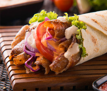 Chicken Doner Wrap